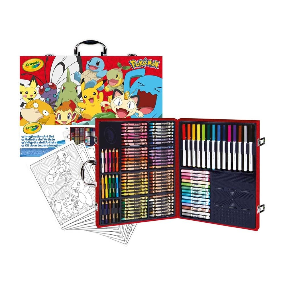 VALIGIA COLORI POCKEMON CRAYOLA