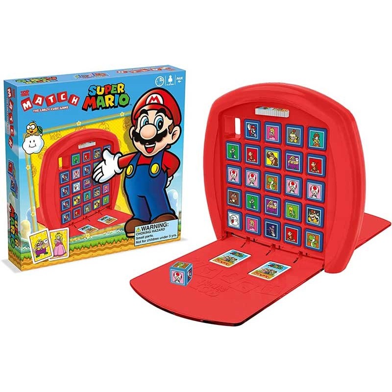 MATCH SUPER MARIO GIOCO DA TAVOLO TOP TRUMPS WINNING MOVES
