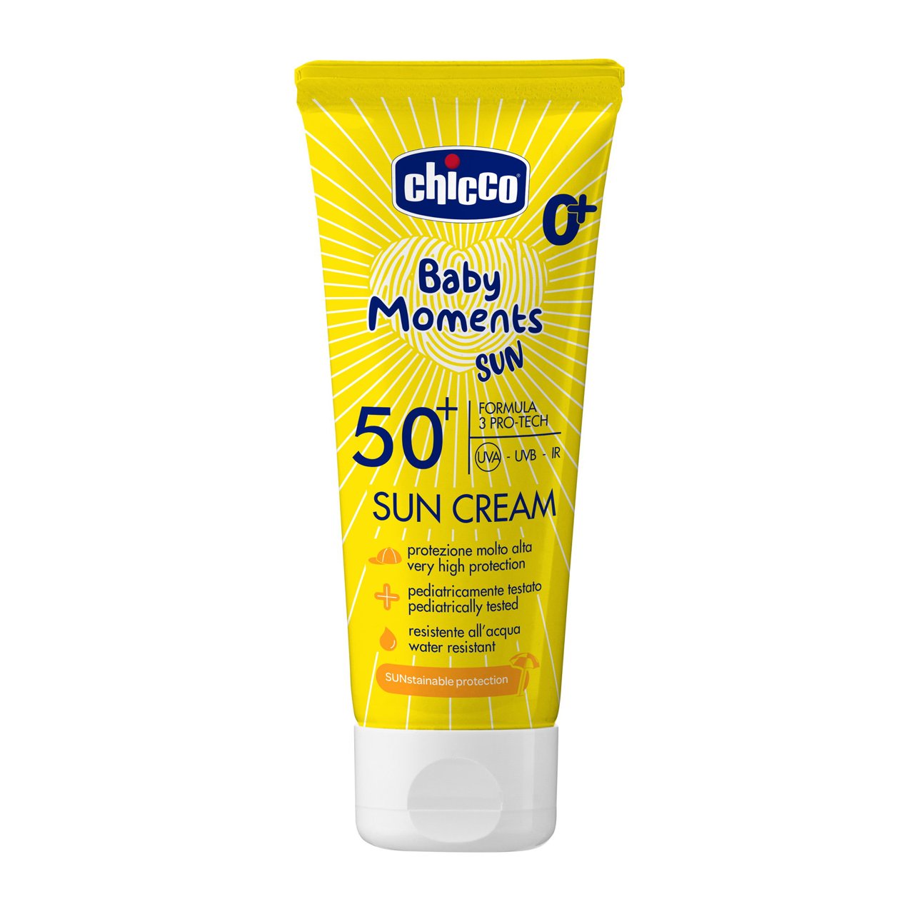 CHICCO BABY MOMENTS SUN - CREMA SOLARE SPF 50+ 75 ML.