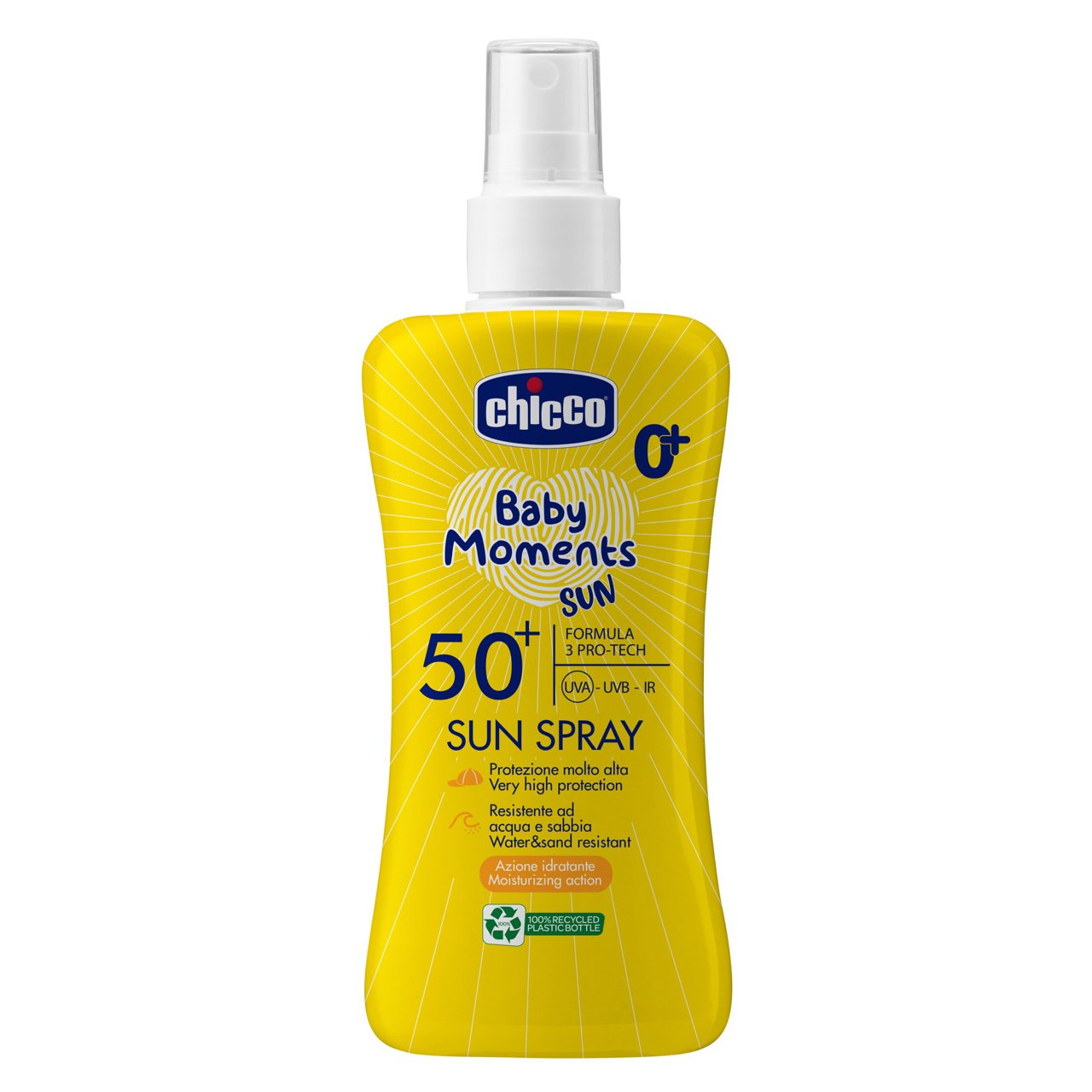 CHICCO BABY MOMENTS SUN SOLARE SRAY 50+ 150 ML