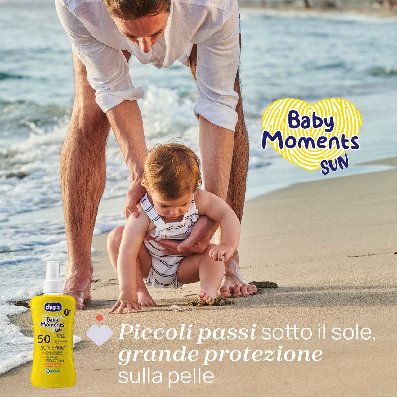 CHICCO BABY MOMENTS SUN SOLARE SRAY 50+ 150 ML