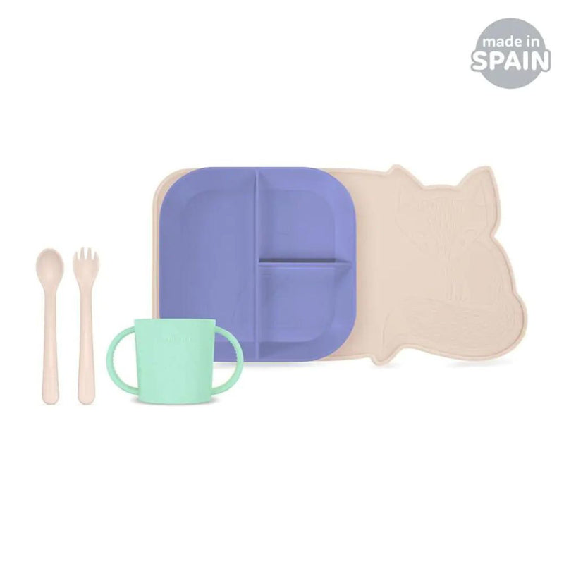 SET PAPPA SVEZZAMENTO MEAL SET SUNRISE MINILAND 5 PEZZI