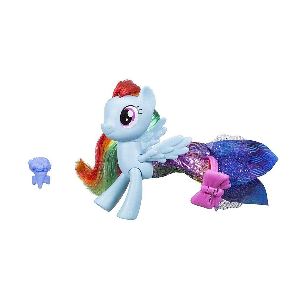 MY LITTLE PONY THE MOVIE RAIMBOW DASH SIRENA HASBRO