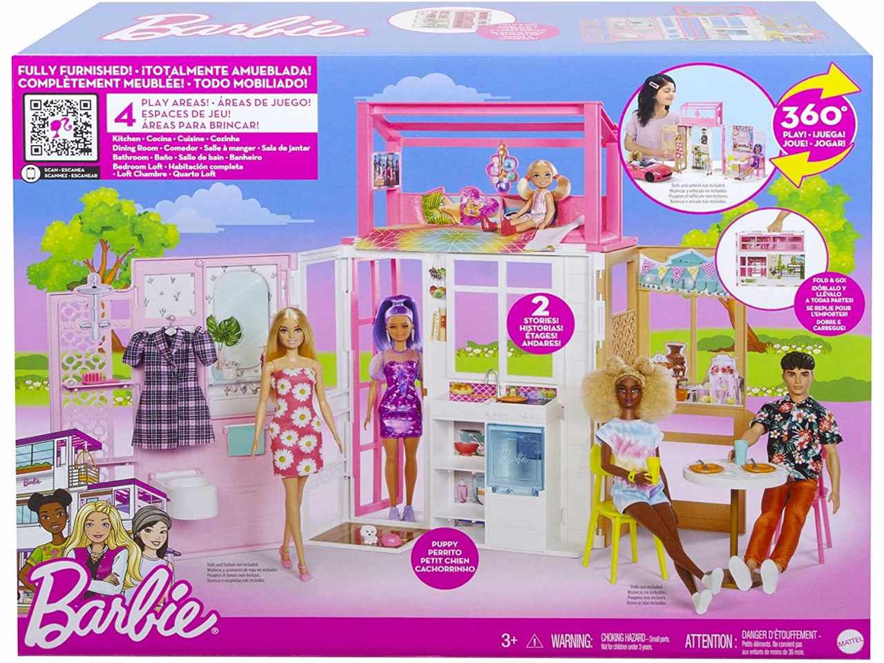 BARBIE LOFT HCD47 MATTEL