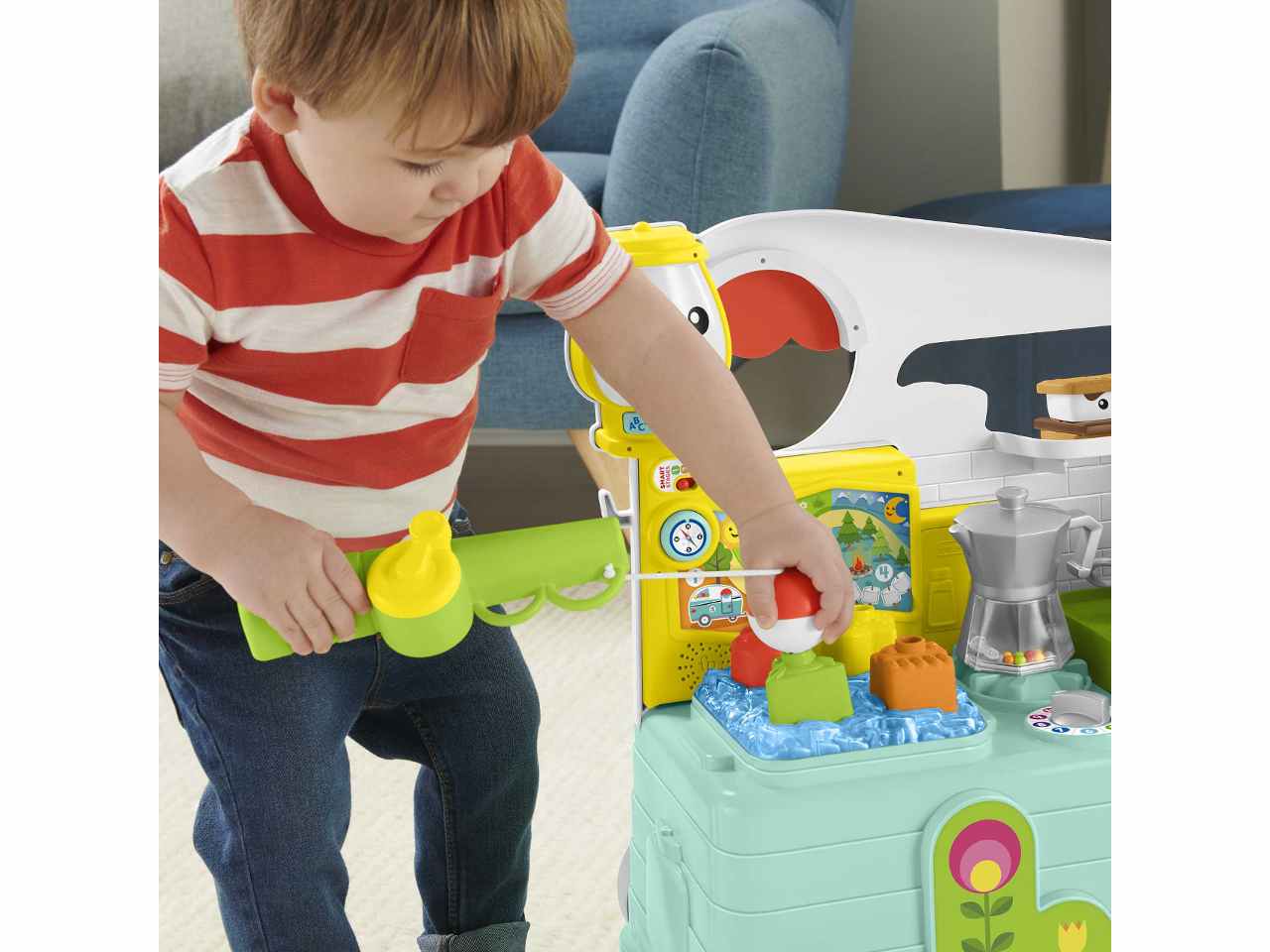 CAMPER GRANDI AVVENTURE FISHER PRICE