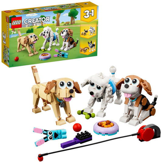 LEGO CREATOR 3 IN 1 ADORABILI CAGNOLINI 31137