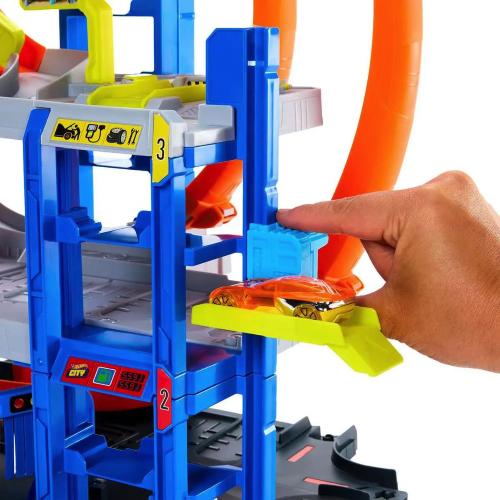 HOT WHEELS MEGA LOOP GARAGE JBM74 MATTEL