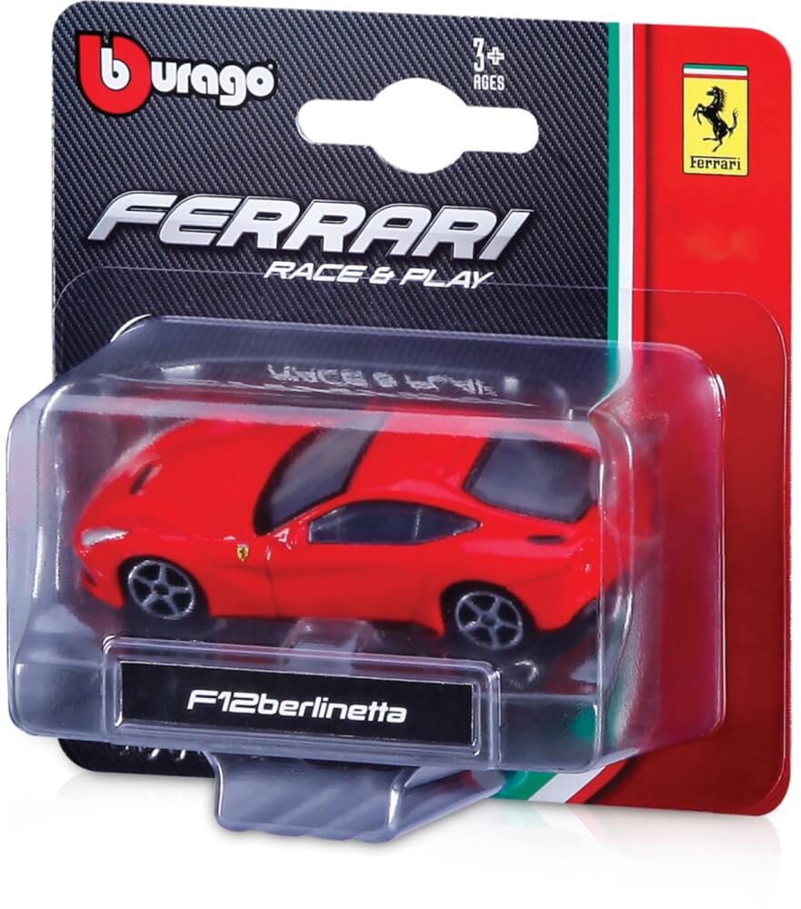 MODELLINO BURAGO FERRARI 1:64 MACDUE