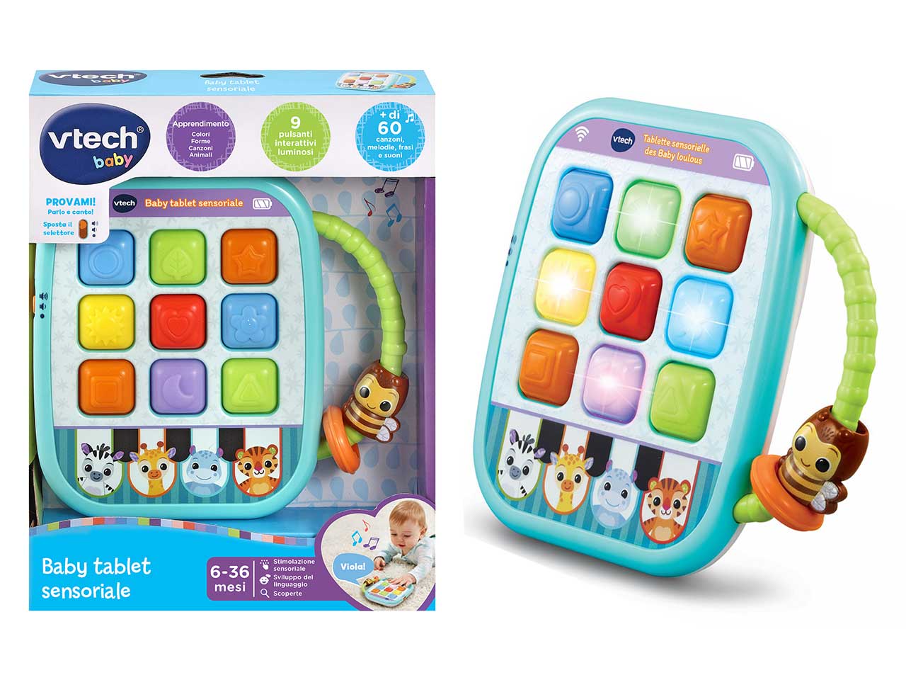 BABY TABLET SENSORIALE VTECH