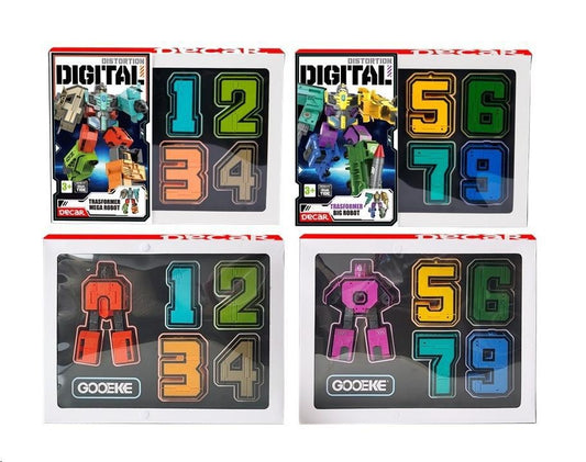 DIGITAL ROBOT TRASFORMABILI DECAR