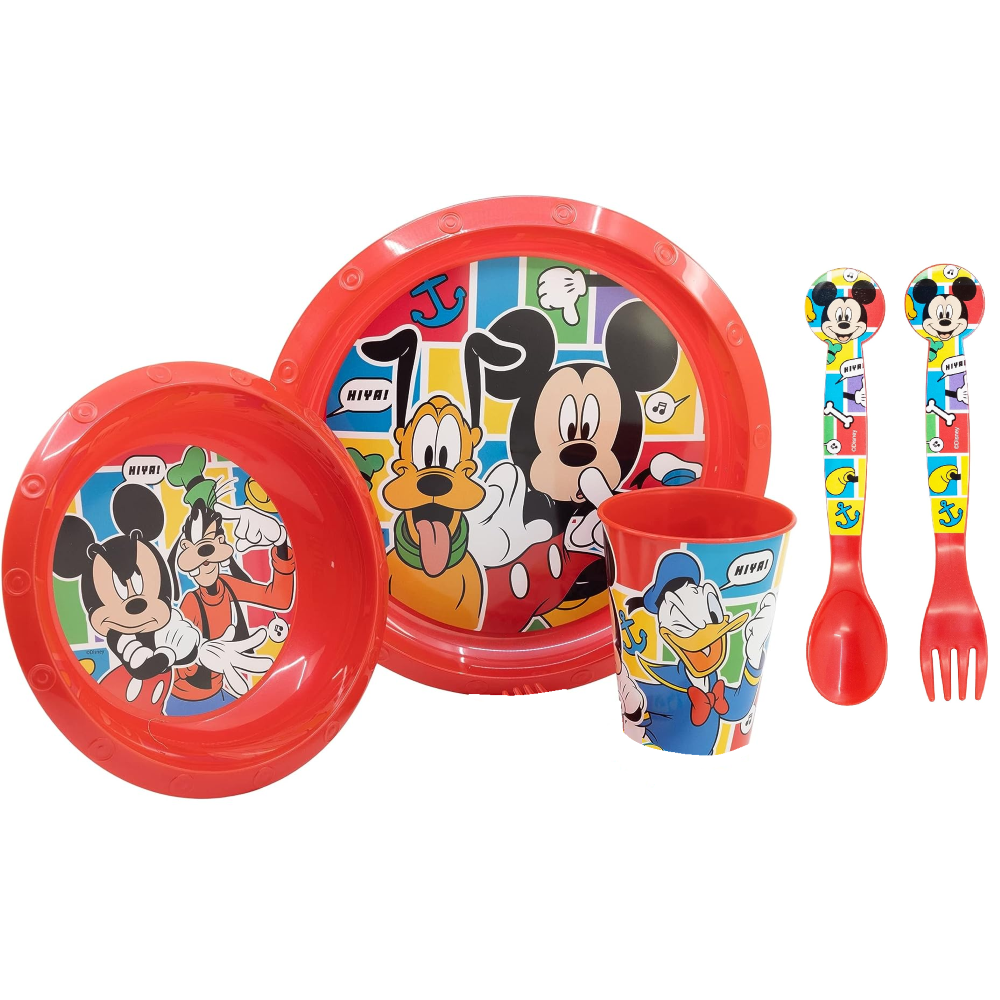 Set Pappa 5 pezzi Topolino Disney