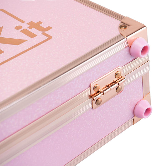 NICE WOW Pink it VALIGETTA DI TRUCCHI PORTATILE
