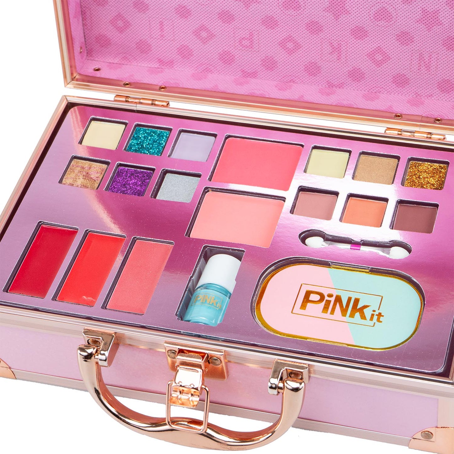 NICE WOW Pink it VALIGETTA DI TRUCCHI PORTATILE