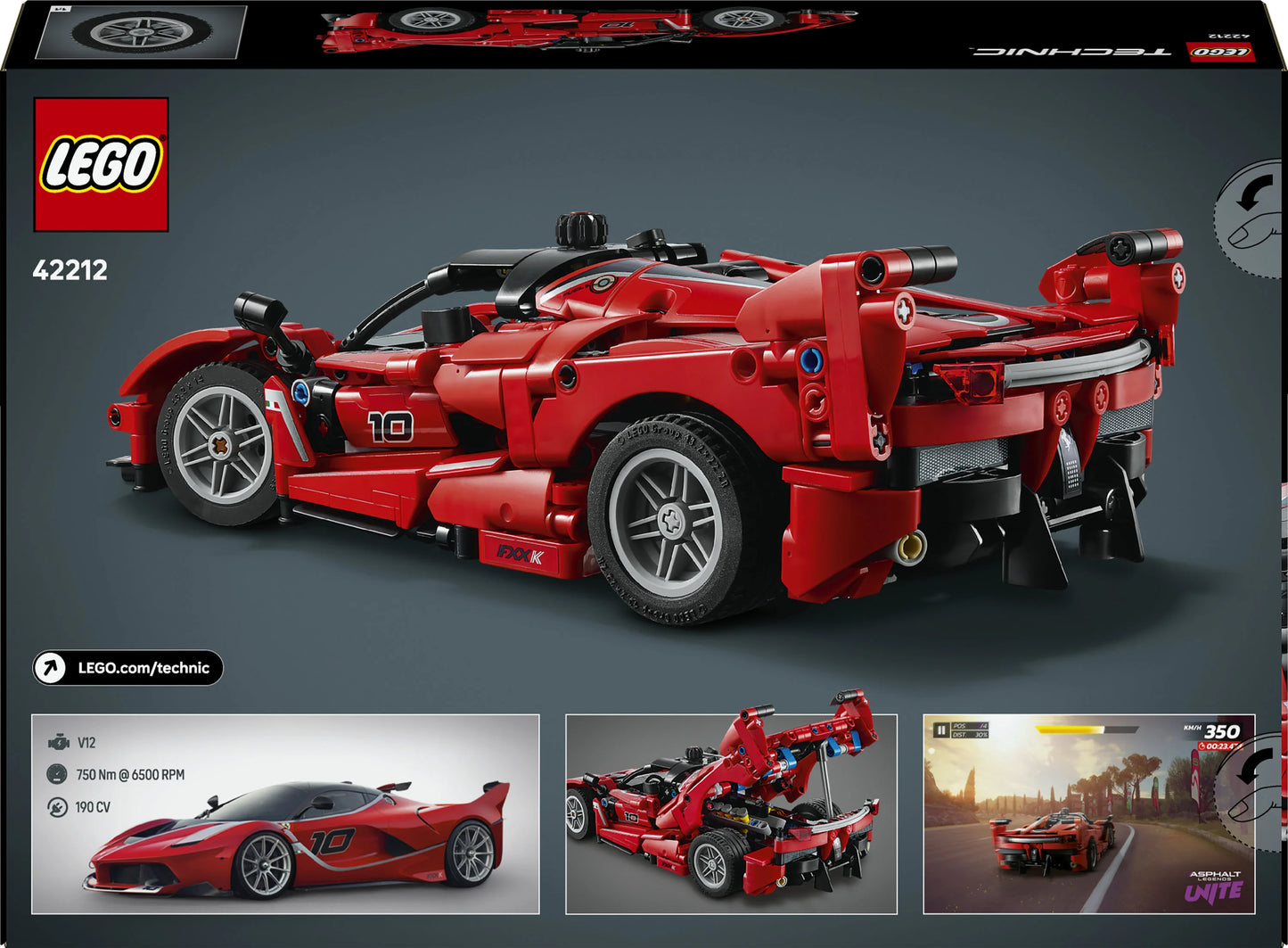LEGO FERRARI FXX K 42212