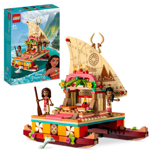 LEGO DISNEY LA BARCA A VELA DI VAIANA 43210