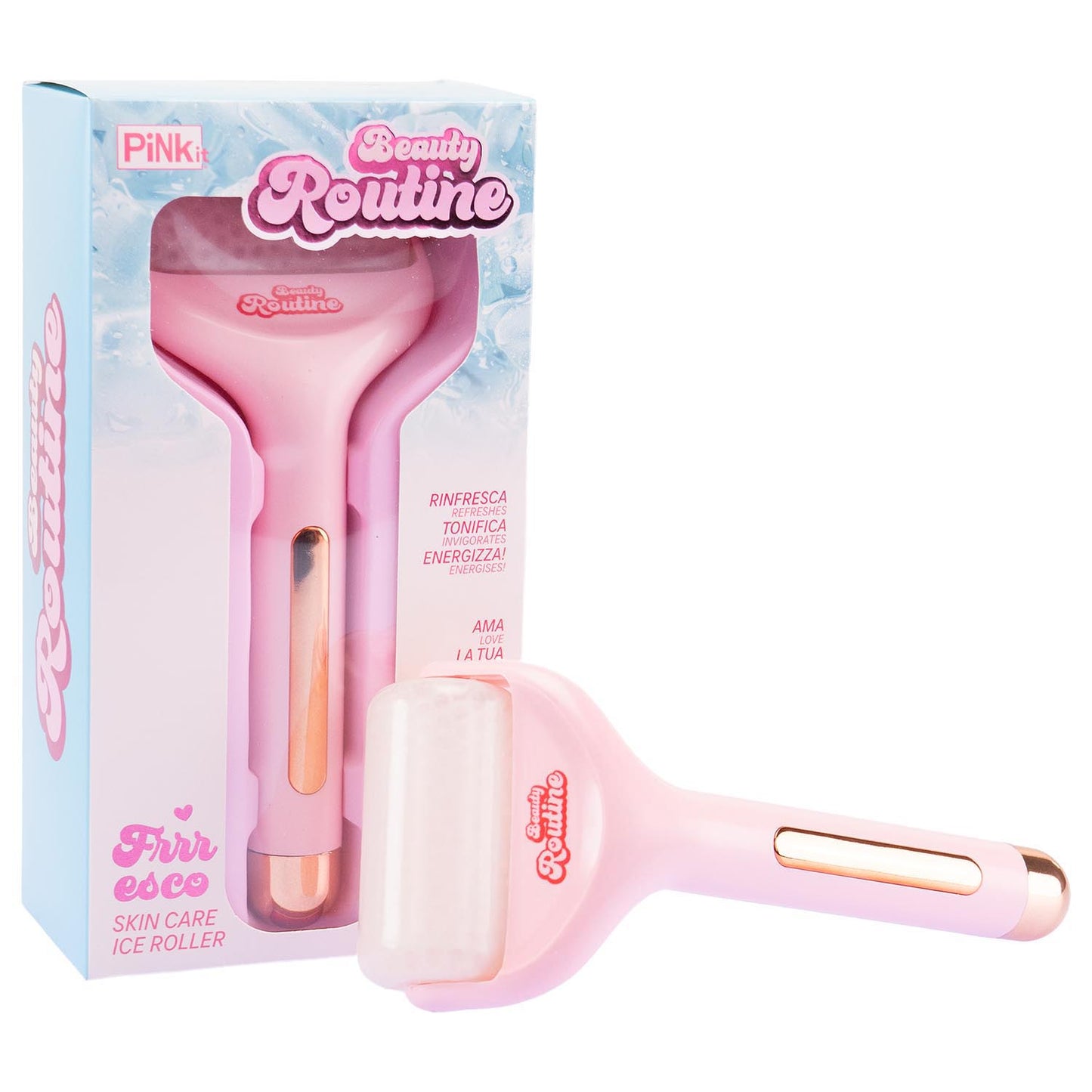 BEAUTY ROUTINE SKIN CARE ICE ROLLER NICE