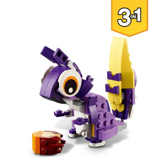 LEGO CREATOR 3 IN 1 CREATURE DELLA FORESTA FANTASY 31125