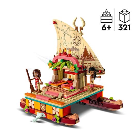 LEGO DISNEY LA BARCA A VELA DI VAIANA 43210