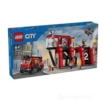 LEGO CITY CASERMA DEI POMPIERI E AUTOPOMPA 60414