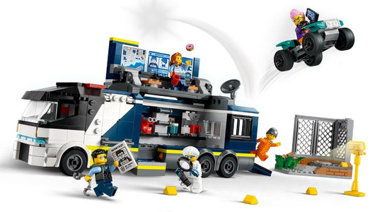 LEGO CITY CAMION LABORATORIO MOBILE POLIZIA 60418