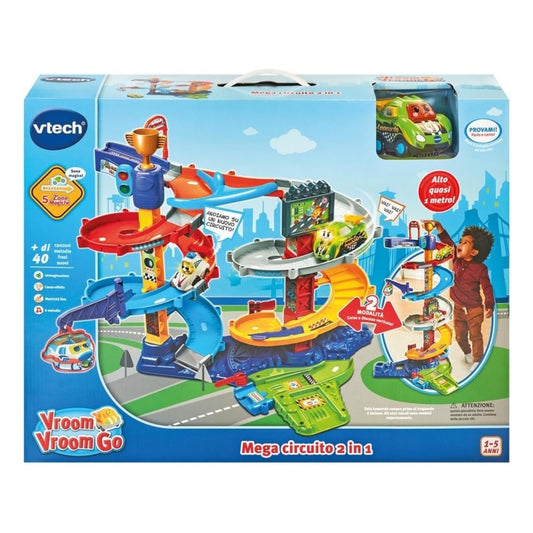 Vroom Vroom Go Mega circuito 2 in 1 - VTech