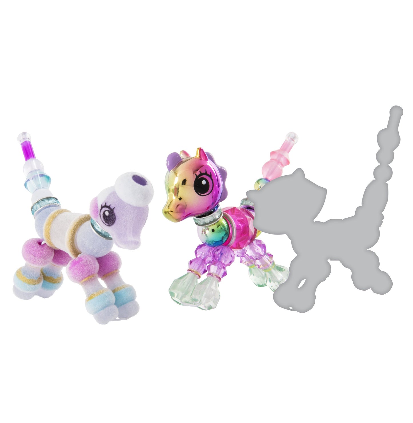 TWISTY PETS SUNSHINY PONY + POSIE POODLE + 1 A SORPRESA  SPIN MASTER