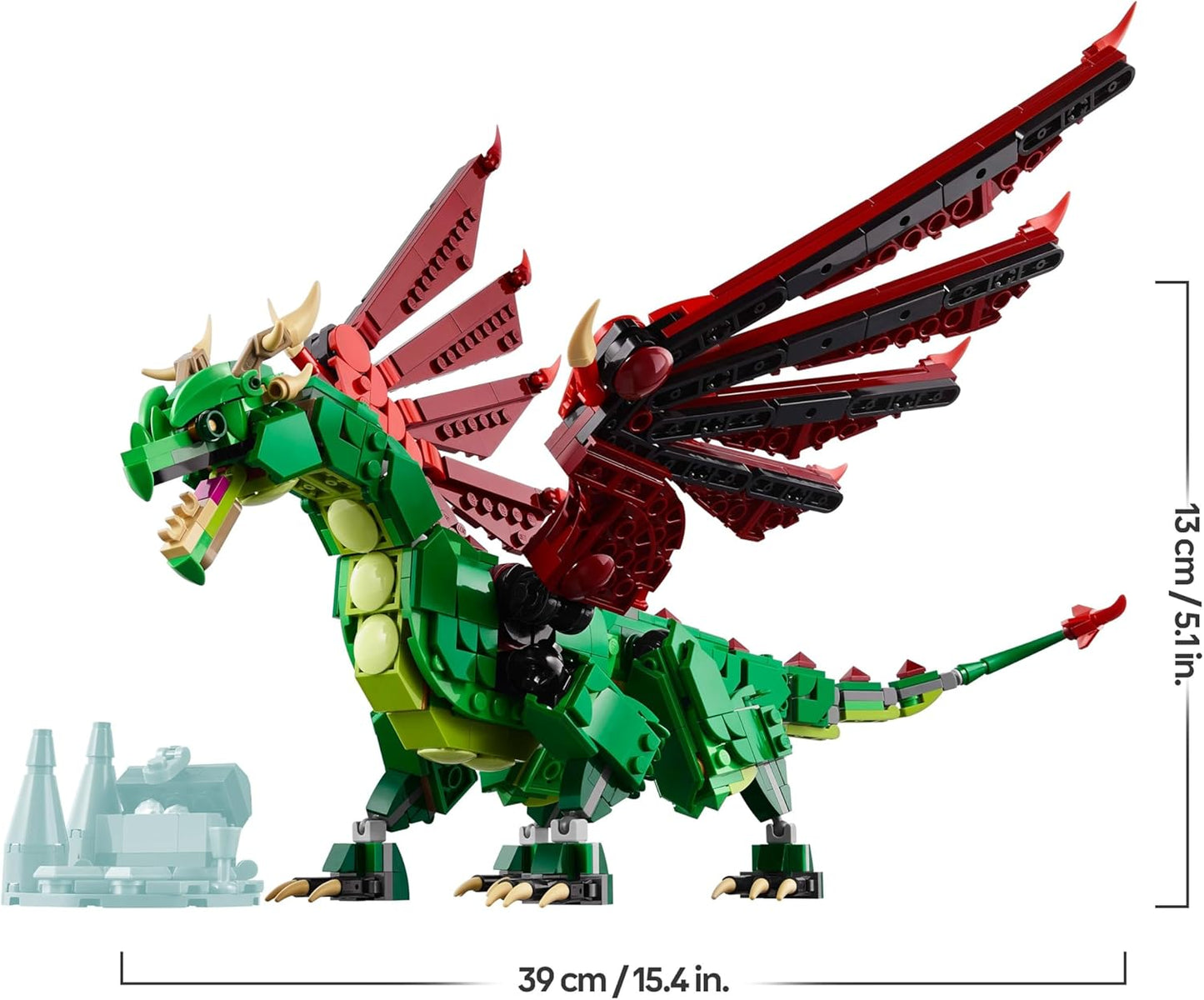 LEGO CREATOR 3 IN 1 DRAGO MEDIEVALE 31161