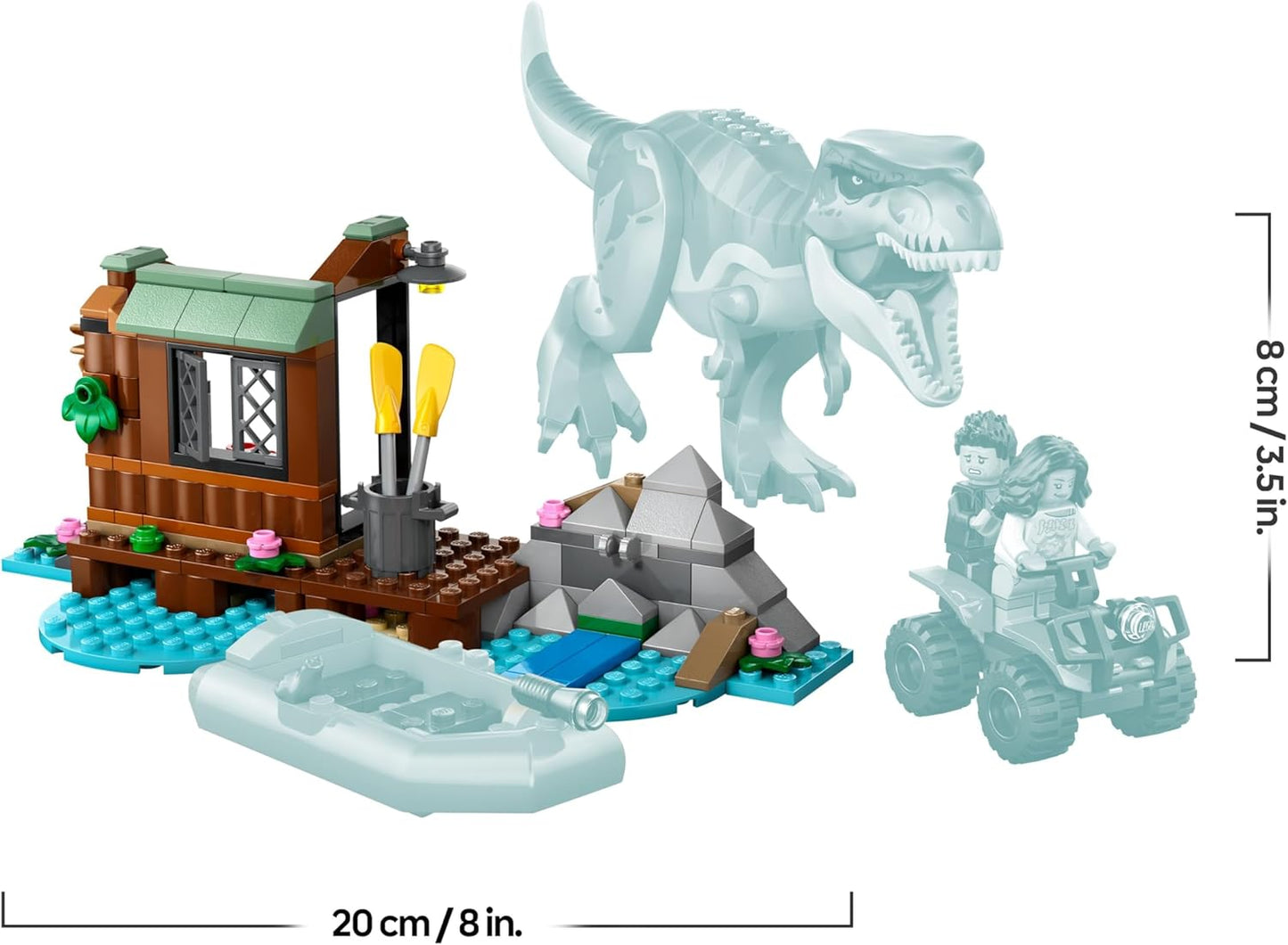 LEGO JURASSIC WORLD T-REX FUGA SUL FIUME 76975