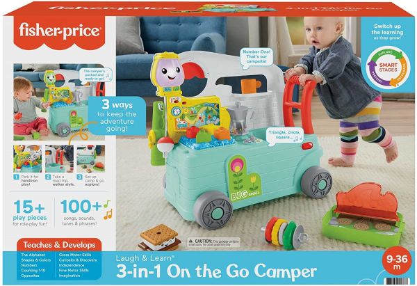 CAMPER GRANDI AVVENTURE FISHER PRICE