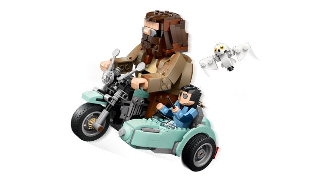 LEGO HARRY POTTER GIRO IN SIDECAR CON HAGRID E HARRY 76443