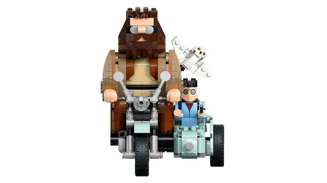 LEGO HARRY POTTER GIRO IN SIDECAR CON HAGRID E HARRY 76443