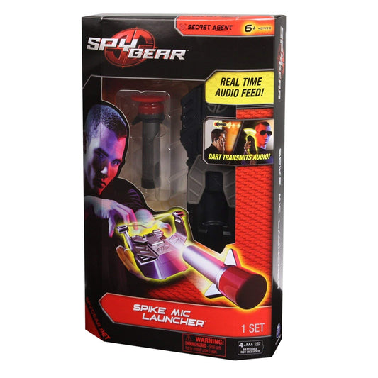 SPY GEAR SPIKE MIC LAUNCHER SPIN MASTER