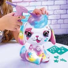AIRBRUSH PLUSH CAGNOLINO O GARRINO