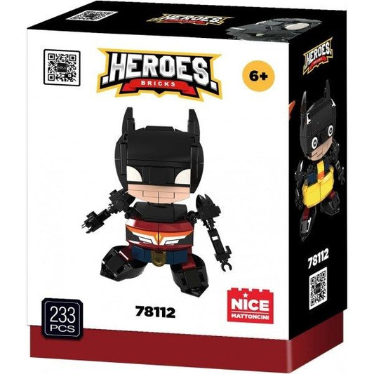 NICE COSTRUZIONI EROE PIPISTRELLO NERO 78112