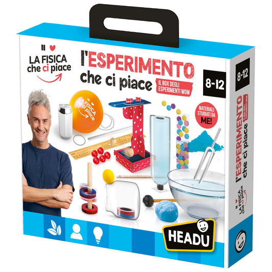 HEADU L'ESPERIMENTO CHE CI PIACE IL BOX DEGLI ESPERIMENTI WOW