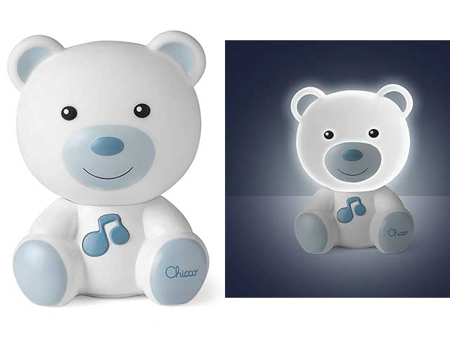 ORSETTO DREAMLIGHT ROSA O AZZURRO CHICCO