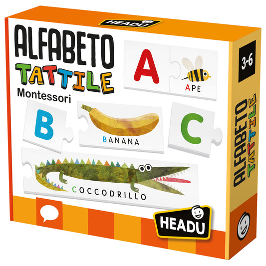 ALFABETO TATTILE MONTESSORI HEADU