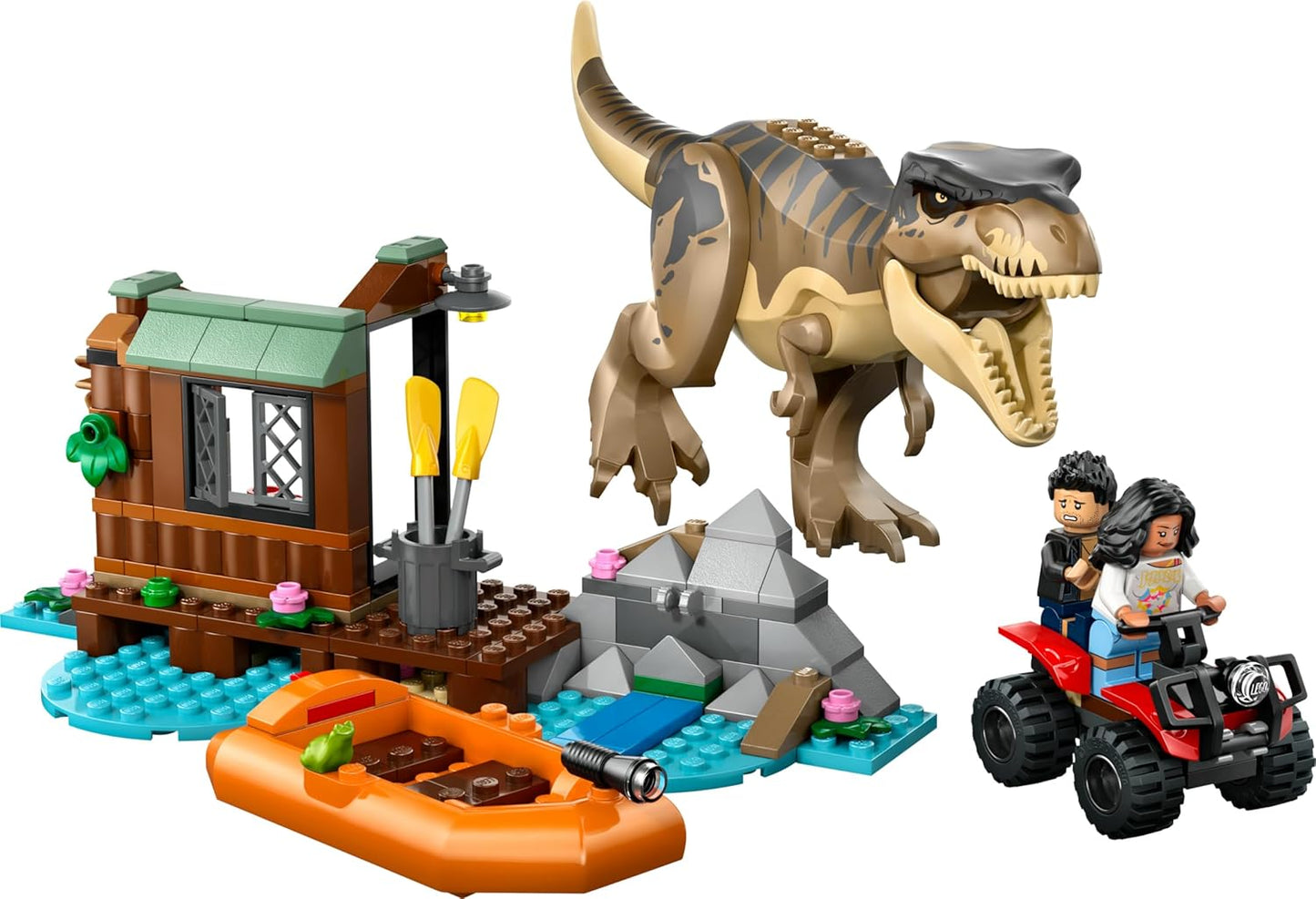 LEGO JURASSIC WORLD T-REX FUGA SUL FIUME 76975
