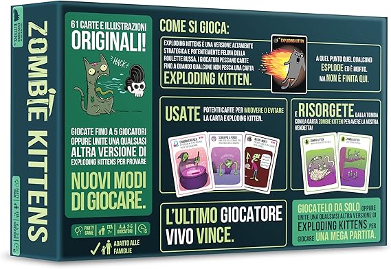 ZOMBIE KITTENS ASMODEE