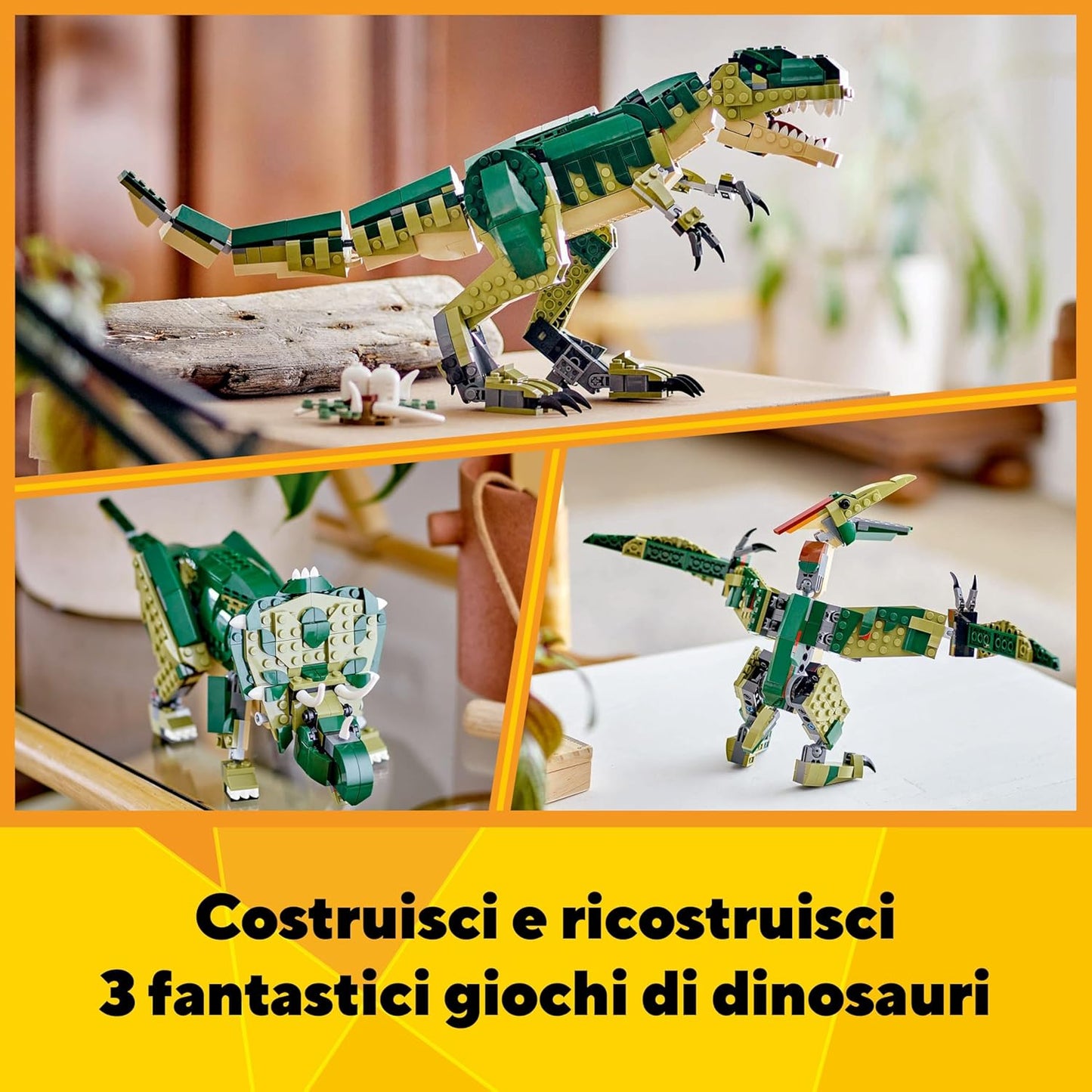 LEGO CREATOR 3 IN 1 DINOSAURI 31151