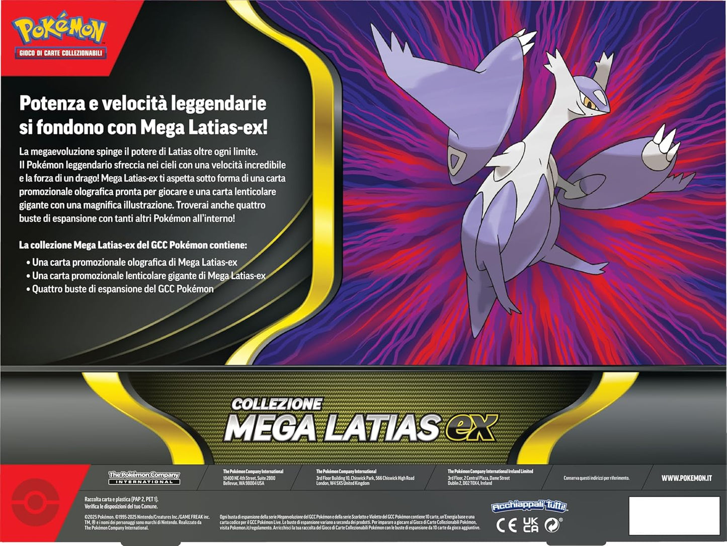 POKEMON COLLEZIONE MEGA LATIAS EX