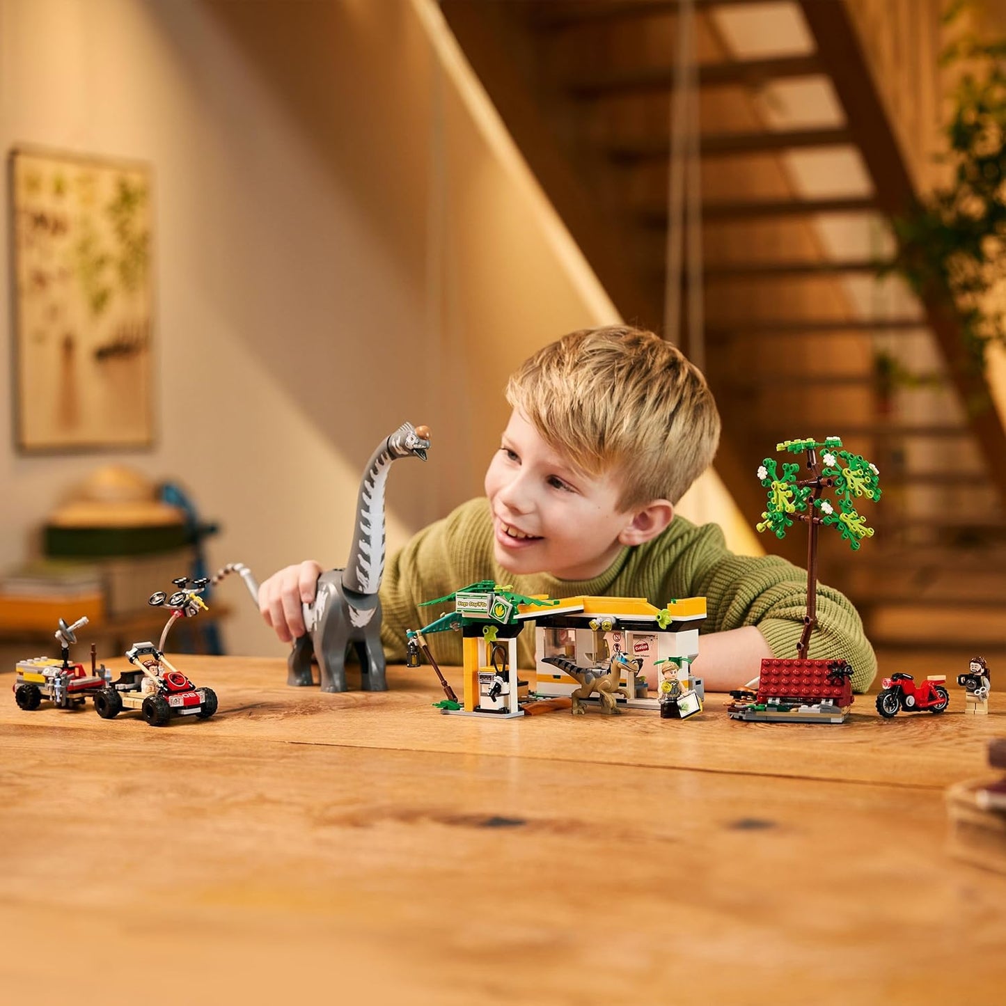 LEGO JURASSIC WORLD Alla Ricerca del Raptor e del Titanosauro  76973