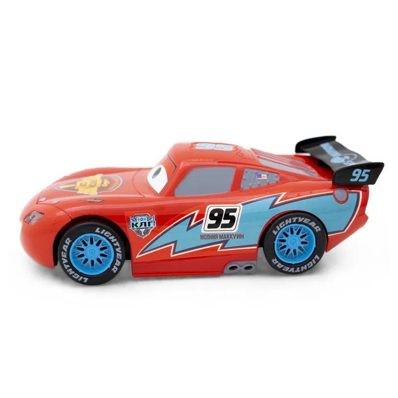CARS SAETTA McQUEEN ICE DRIFTERS SUPERDERRAPES MATTEL