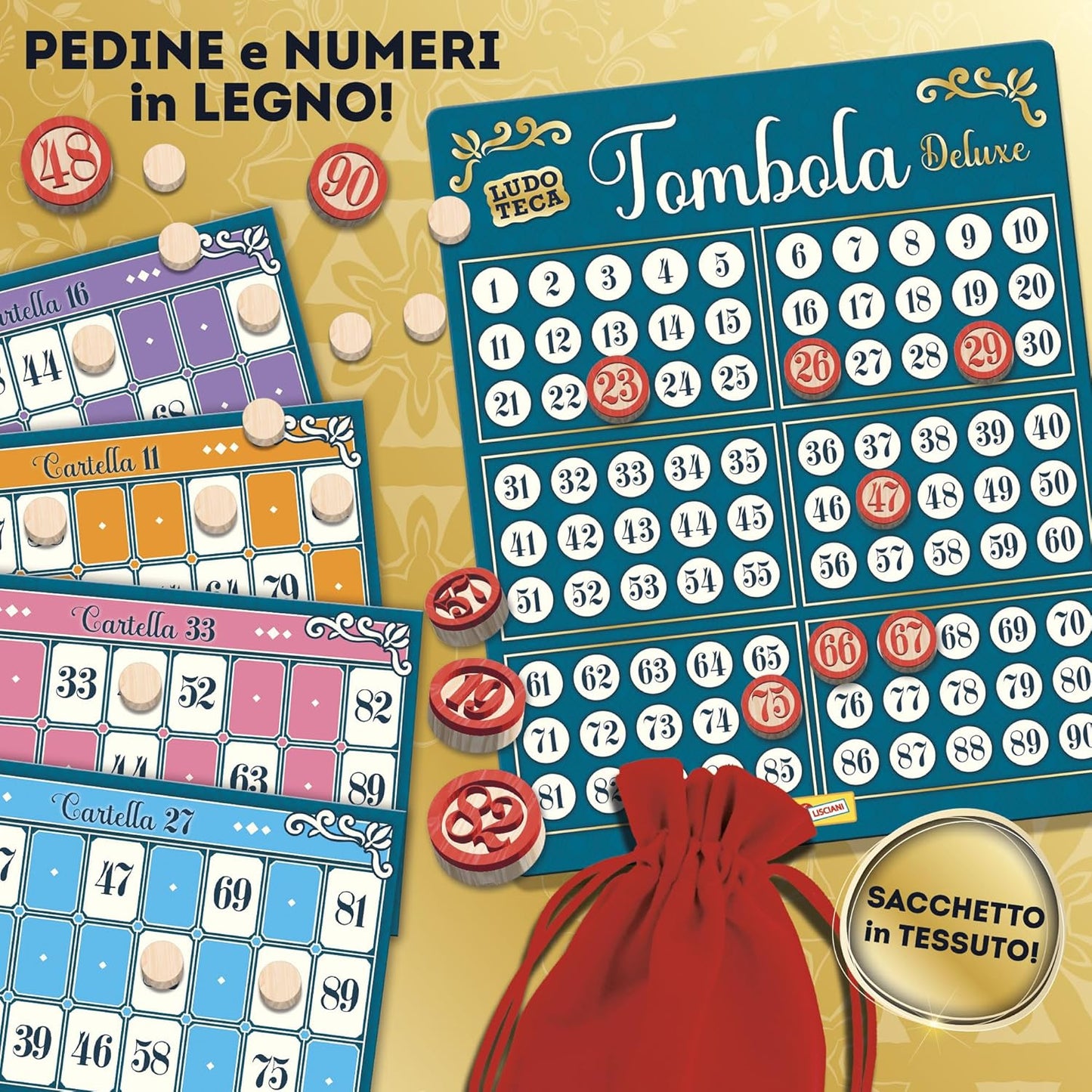 TOMBOLA EDIZIONE SPECIALE DE LUXE LISCIANI