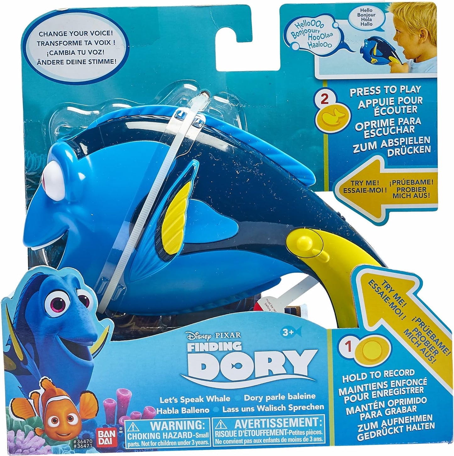 Disney Pixar Dory parla balenese - Bandai