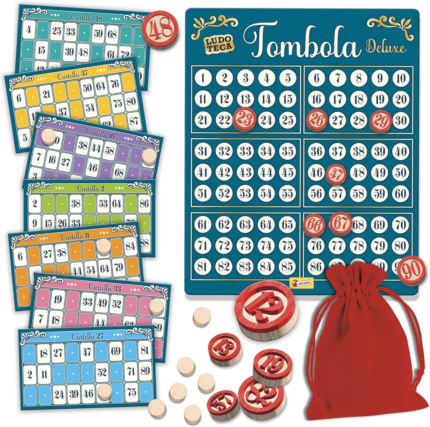 TOMBOLA EDIZIONE SPECIALE DE LUXE LISCIANI