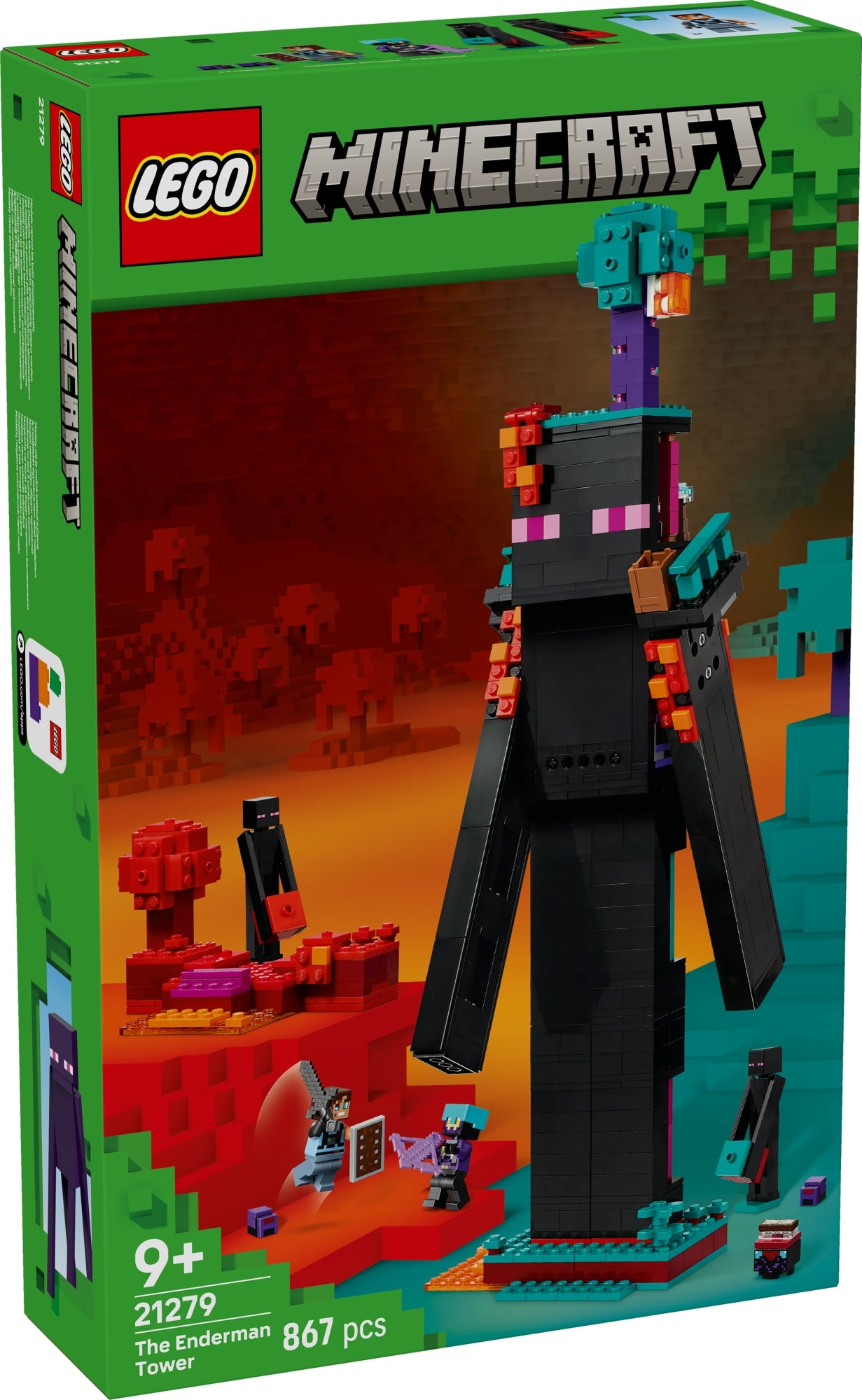 LEGO MINECRAFT THE ENDERMAN TOWER 21279