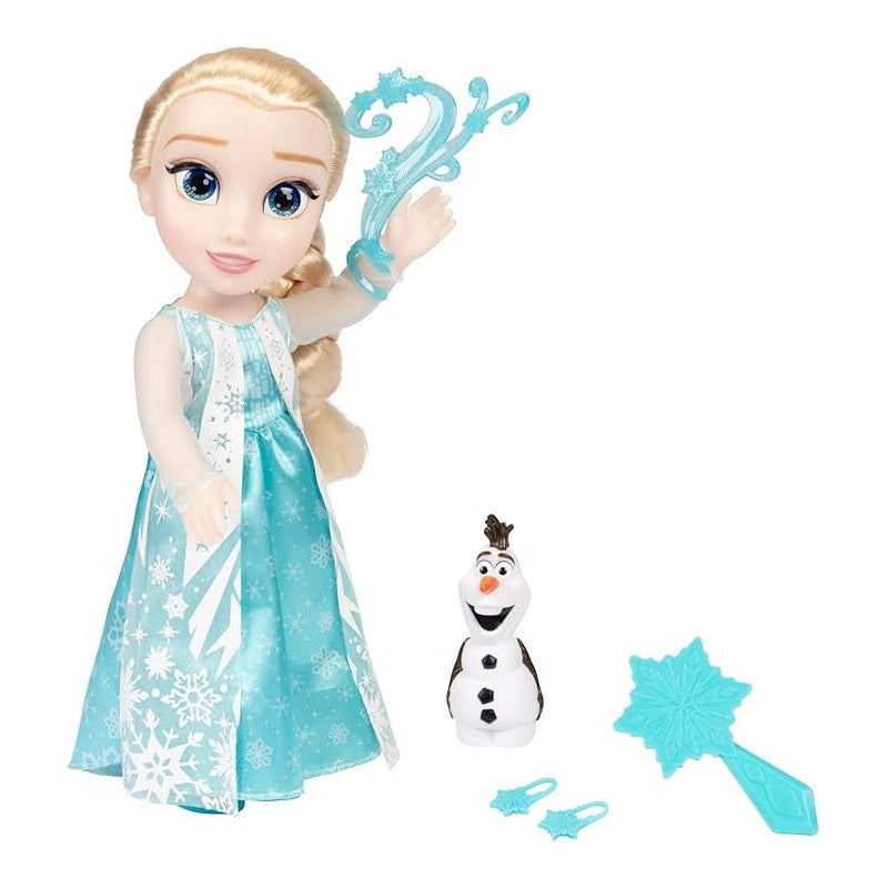 DISNEY PRINCESS LA MIA AMICA ELSA CANTANTE CON OLAF CM 38 JAKKS
