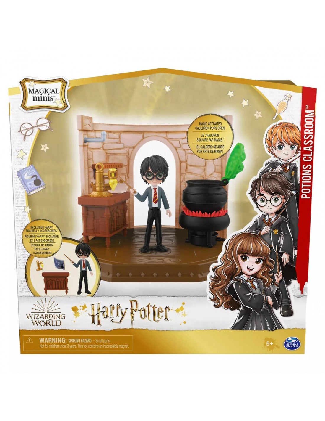 HARRY POTTER PLAY SET CLASSE DELLE POZIONI SPIN MASTER