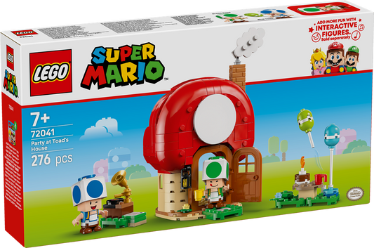 LEGO SUPER MARIO FESTA A CASA DI TOAD 72041